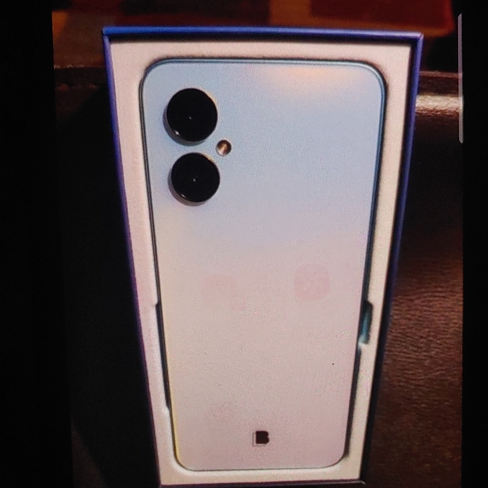 Sleek White Smartphone